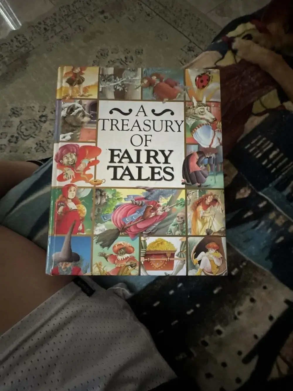 A Treasury of Fairy Tales Illustrated by Annie-Claude Martin Hardcover Book